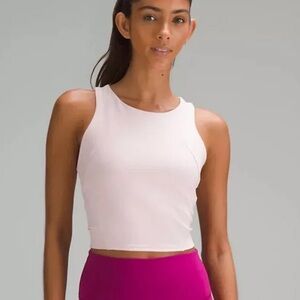 Lululemon Flush Pink Wunder Train Tank Size 6